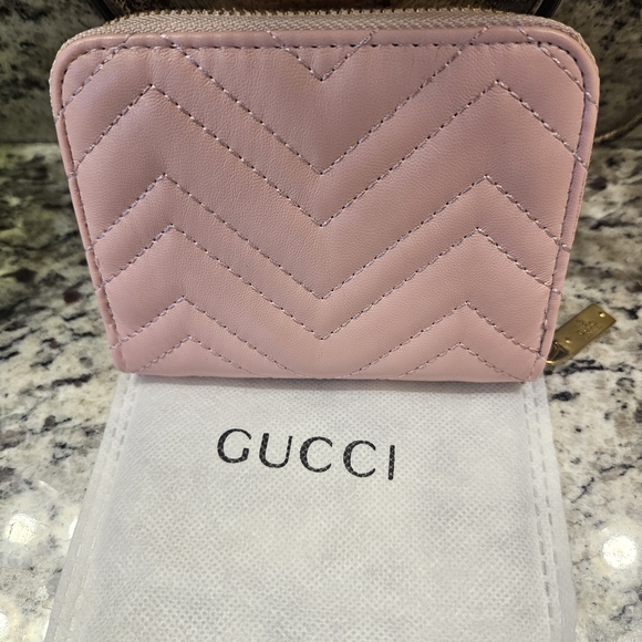 Pink Quilted Women's Wallet - Picture 2 of 4